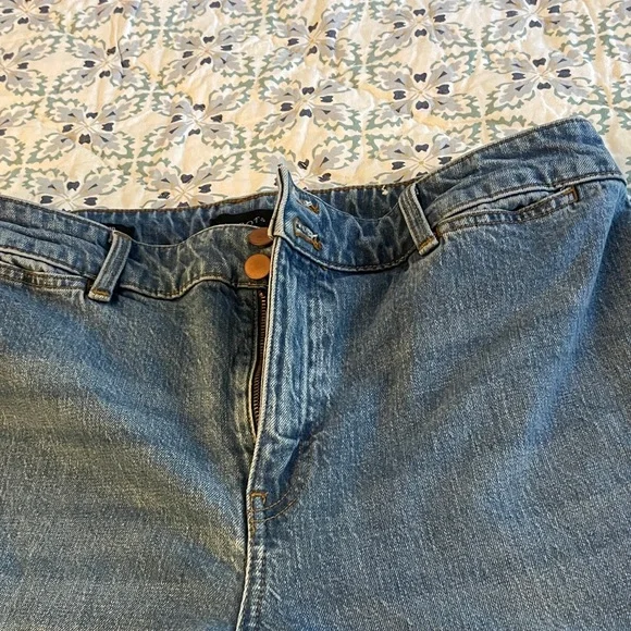 Talbots Women's Straight Leg Denim Jeans - Picture 5 of 5